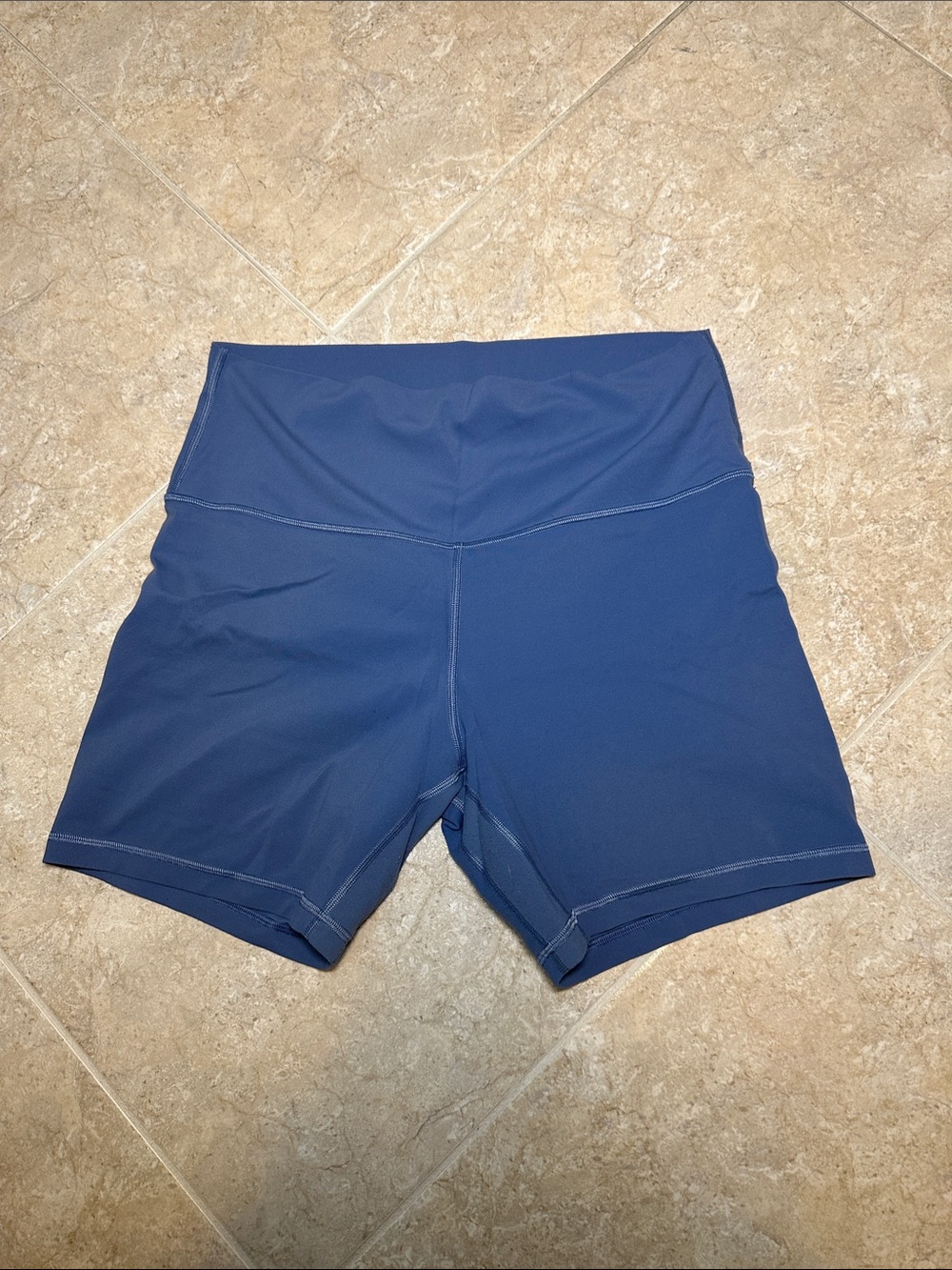 Lululemon High-Waist Navy Women’s Active Shorts